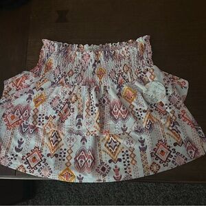 Chic Bohemian Women's Mini Skirt